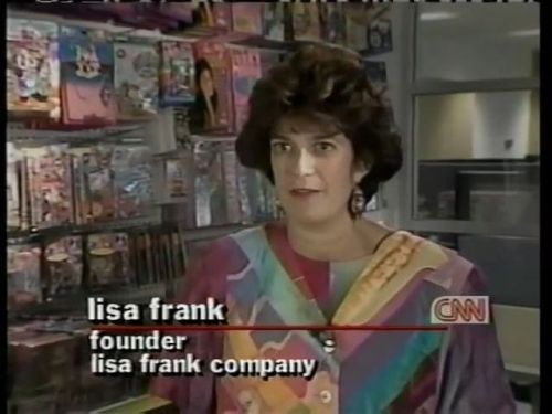 nishakadam: toteslegitfoxnews: This is the first time I’ve ever seen a photo of her. I don’t even think I knew there was an actual woman behind Lisa Frank. I always just assumed it was a company. 