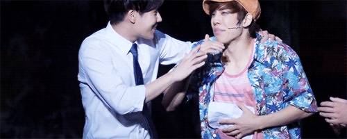 jangdogwoof:  dongwoo + sunggyu - in the heights