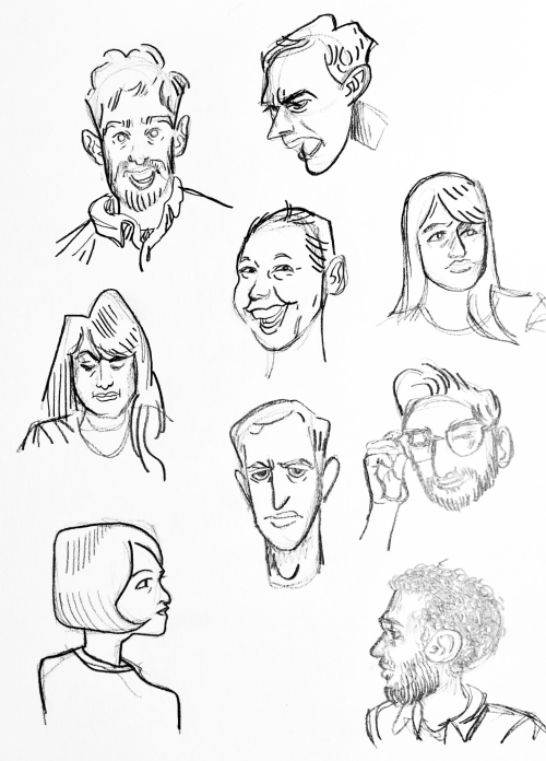 Here’s some sketchbook drawings I’ve done to pass the time. 