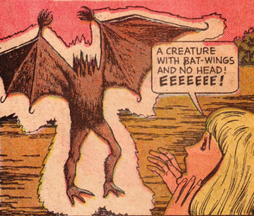 genderofthenight:Tonight’s Gender of the Night is: A Creature With Bat-Wings And No Head