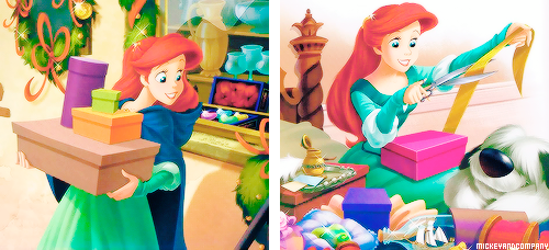 mickeyandcompany:  25 Days of Disney Christmas [10/25] - The Little Mermaid: The
