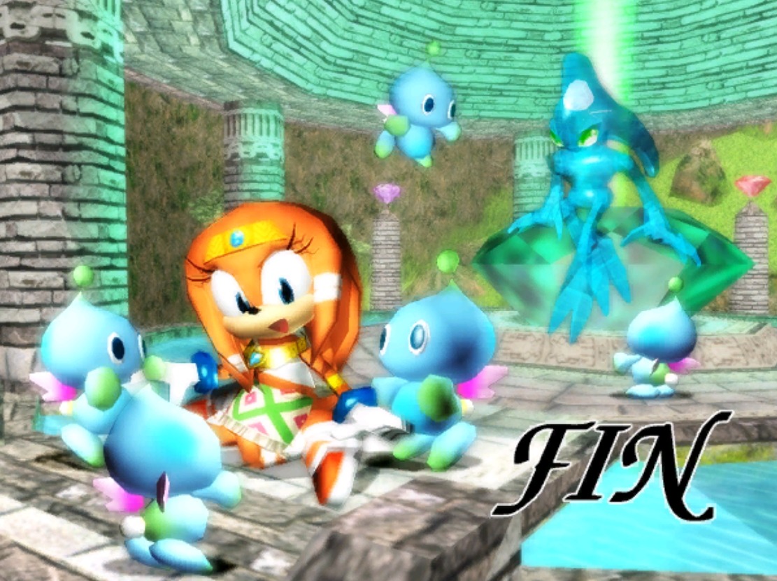 iamnimrod:  Now that I’ve now REALLY finished Sonic Adventure DX, and not like