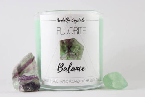 sosuperawesome:  Crystal Candles, by Arabella Crystals on Etsy  See our ‘candles’ tag 