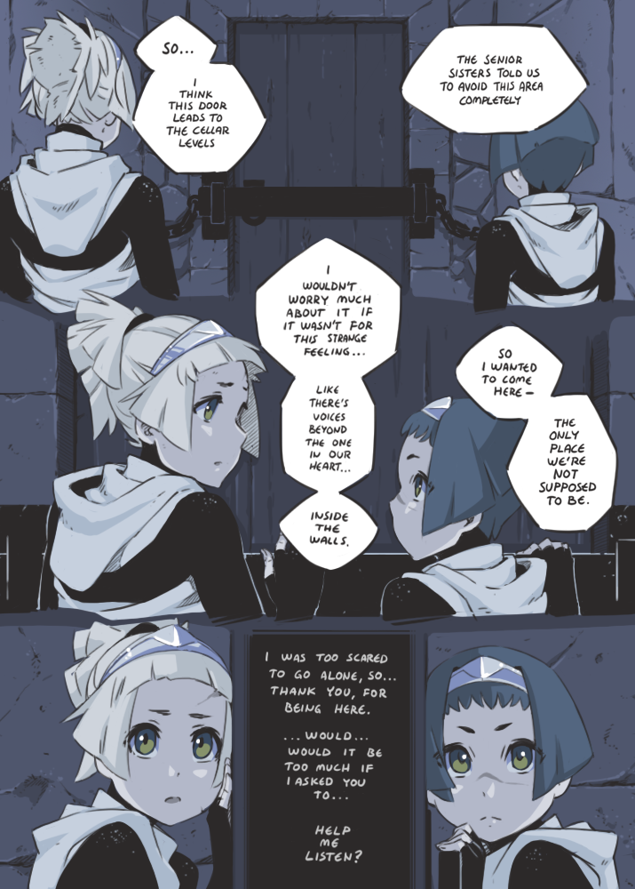  Daily life in the order of Sancta Klarabella can be a bit lonely as individuality