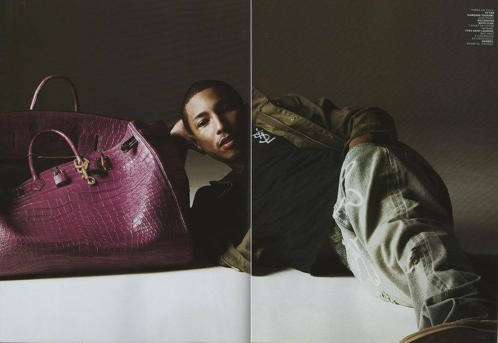 Porn photo zegalba:Pharrell Williams For Jalouse Magazine