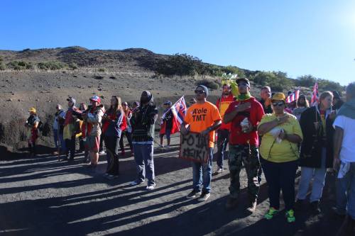 decolonizingmedia: Mauna Kea Protectors Arrested After Successfully Shutting Down TMT ConstructionCo