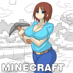 porn-comicstorian:  Minecraft adventures 