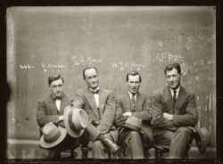 1920s Mugshots Instead of the usual style