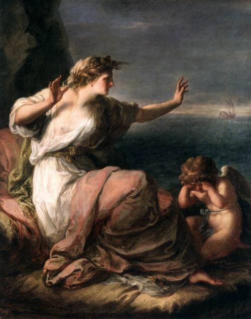 centuriespast:KAUFFMANN, AngelicaAriadne Abandoned by Theseus on Naxosbefore 1782Oil on canvasGemäld