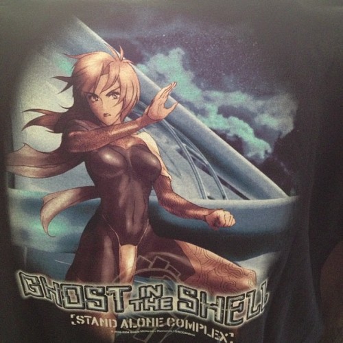 #geekchicsummer Week 3 Preview: Women heroes in S-F :) Today, GITS Maj. Motoko Kusanagi!