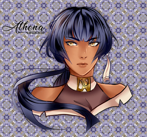 schereas — My fanart of Athena of Fire Emblem Shadow Dragon /...