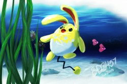 genchiart:  bd3457art:  Azumarill requested