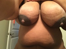 bossladiki:  The site of my milk filled breast. He can’t wait until the dr clears me for sex so he can impregnate me again. I’m so conflicted, but I can’t deny him of his fetish. #breast #milkduds #breeding #fetish #impregnate
