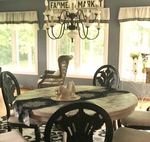 Medium - Sun RoomInspiration For A Medium-sized Shabby-chic Sunroom Renovation With A Regular Ceiling,