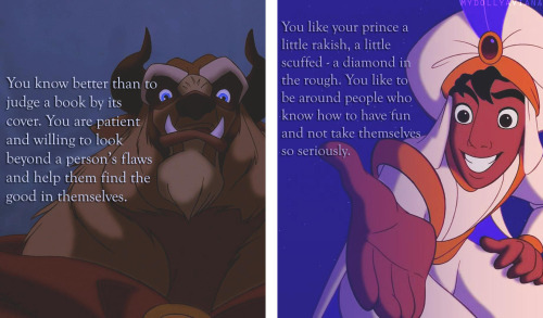 letstalkaboutdisney:  mydollyaviana:  What Your Favourite Disney Hero Says About You - On love and personality  my favourites are peter pan aladdin and flynn and it’s scary how accurate this is to what i look for in boys! 