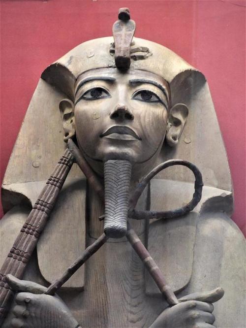 Coffin of Ramesses IIA cedar wood coffin case of the pharaoh Ramesses II (r. ca. 1279-1213 BC). Now 