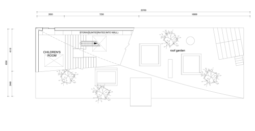 Sou Fujimoto - House K. Nishinomiya, Japan.With this house, it was significant to connect the inte