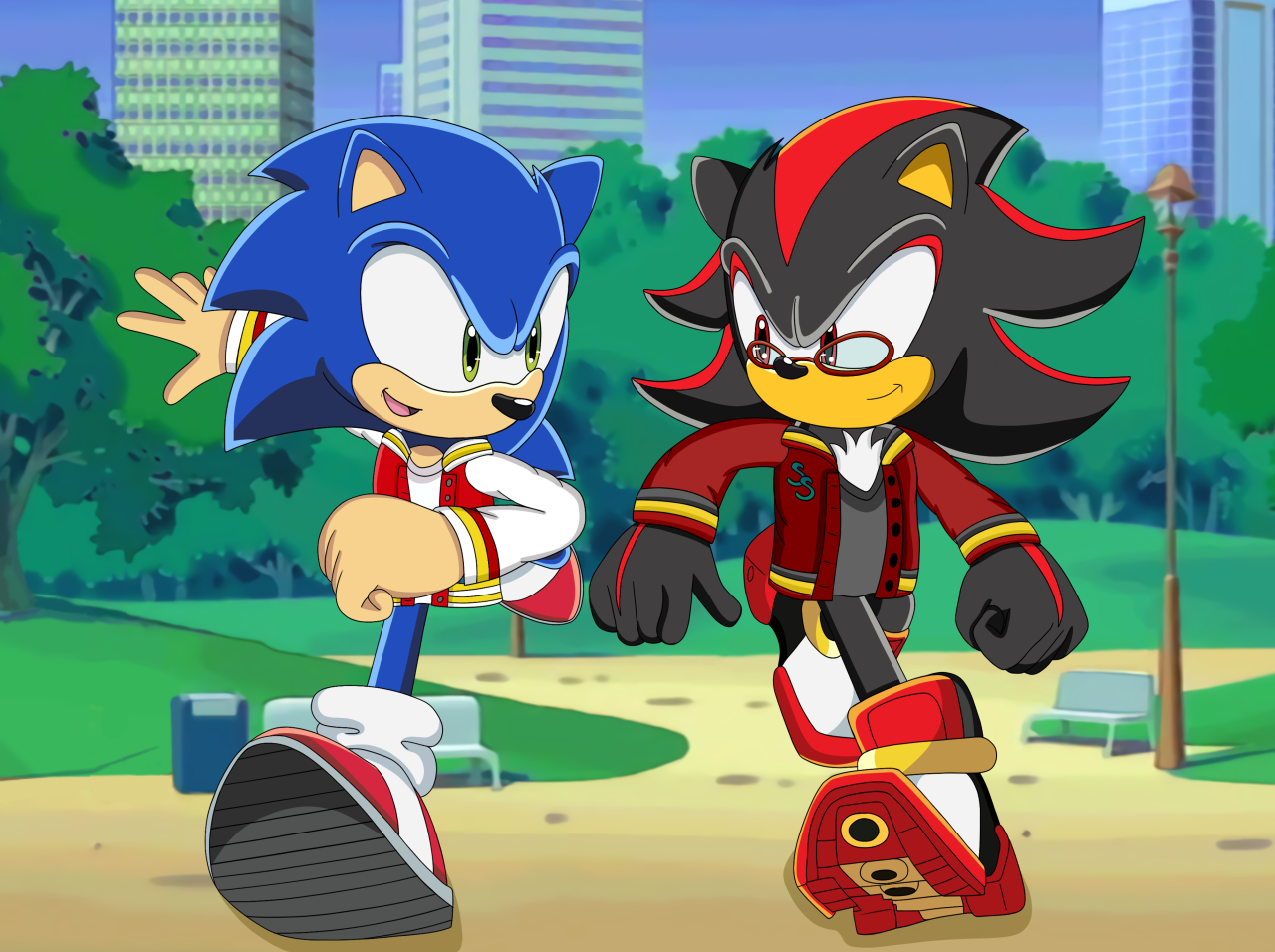 Sonic X Season 4 Ep.1 Shadows Recon - Comic Studio