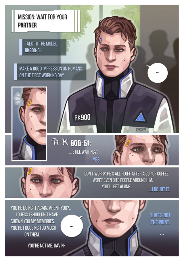 Detroit: Become Human (because yes, why not) on Tumblr