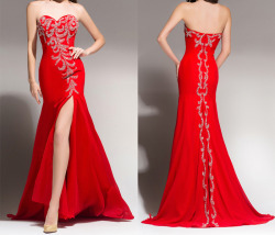 tbdresslove:  Gorgeous evening dress==>