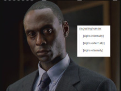 queerparisgeller:  The Wire + text post meme (Part 1, Part 2) 