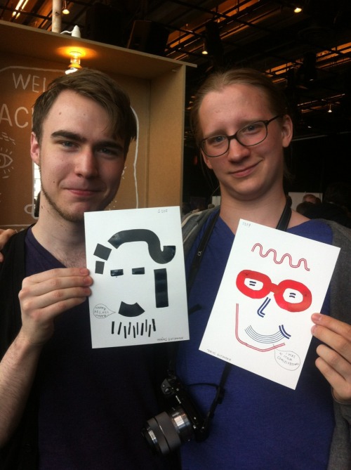 Face-o-mat at Stockholm International Comics Festival 2013