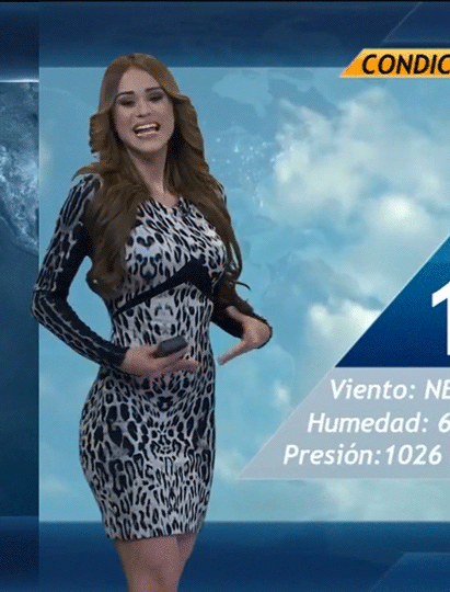thebiggest1: yanet garcia with the weather porn pictures