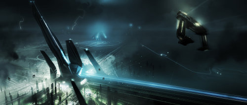 Tron Legacy Artwork by vyle-artMore concept art here.