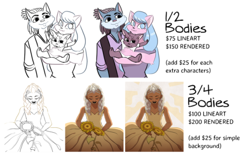 joamettegil: I’m open for commissions! DM or email (joamette@gmail.com) me with the full detai