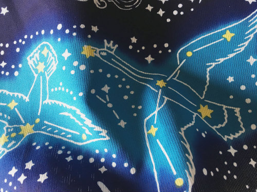 Constellation yukata by MaroJuice, perfect for today’s Tanabata star festival!Designer named this pa