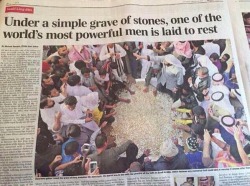 hnouph:  صحيفة بريطانية:  تحت هذا القبر البسيط يرقد أقوى رجال العالم.