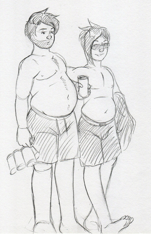 Few Quick Shane & Sebby Doodles