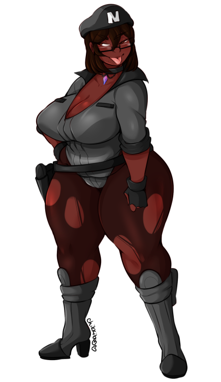 queenchikkibug:  A evil version of Kimmi if she were to join Team Nocturne in the PokeDnD game I’m in