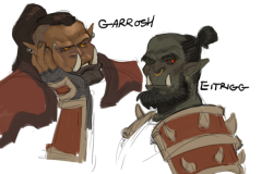 mandromeda:  My 2 fav Orcs 