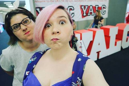 darthjuno:Had a great time at #yalc today! Bought lots of books, met Patrick Ness again, and made ne