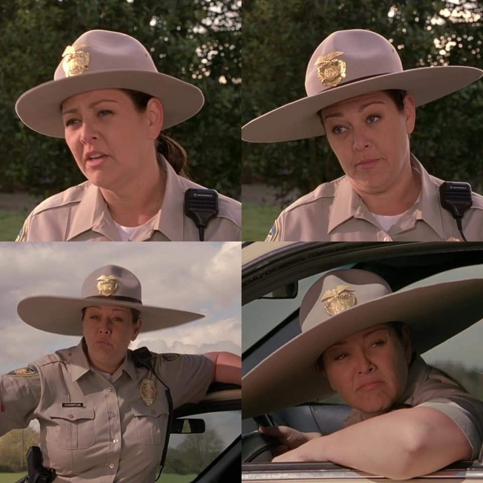 mystepdadhitsme:internetsnorkeling:Lady Dimitrescu but every time you look at her, her hat gets bigger — Resident Evil 8: Village mod by Kallialee   Scary movie 3