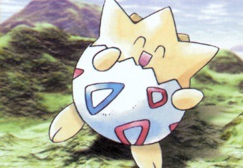 dragonitedelight:  Togepi in the Pokémon TCG Happy Easter! ★/☆  