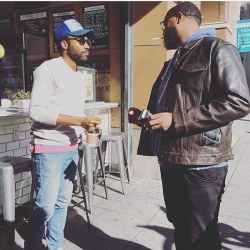 myamelanin:  atlanta-fx:  Throwback of Donald Glover at the Women’s March in LA. (Credits to owners)  He’s so great