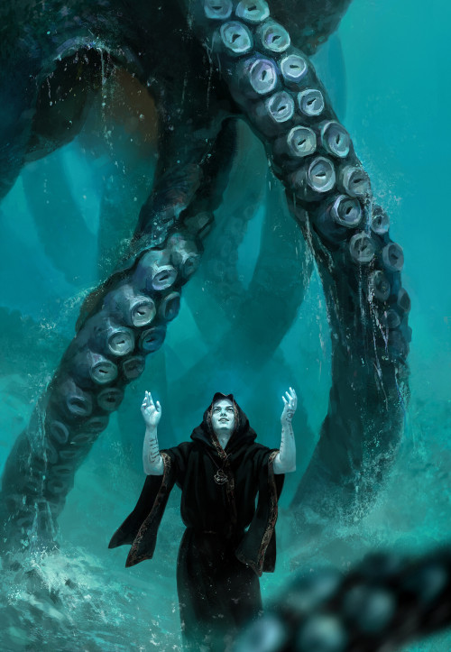  Cthulhu fhtagnSvetlana Kostinahttps://www.artstation.com/artwork/D5lJ90 