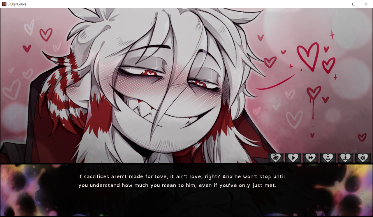 Broken colors nsfw