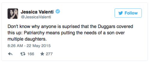 aberdeen:sea–swallowme:micdotcom:The Duggars’ focus on Josh’s “mistakes” and not their daughters is 