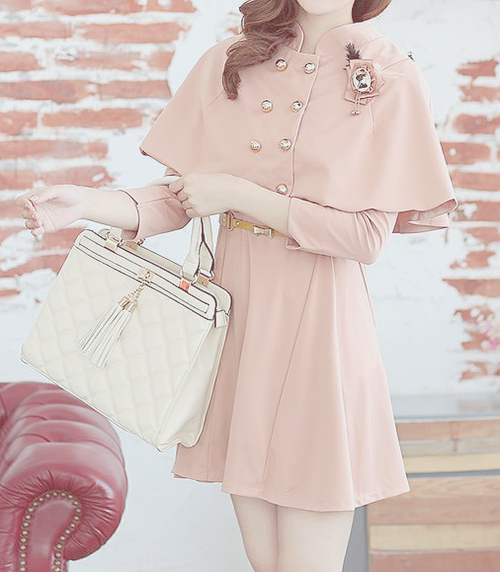 bonjanamu:  adorable cloak + dress