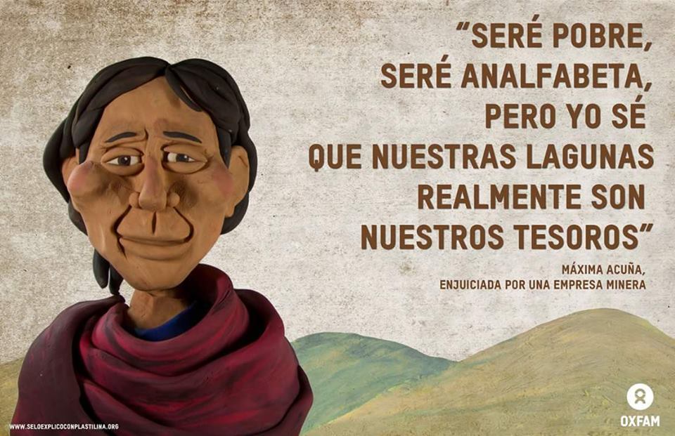   Máxima Acuña gana premio Goldman por defensa del medio ambiente  