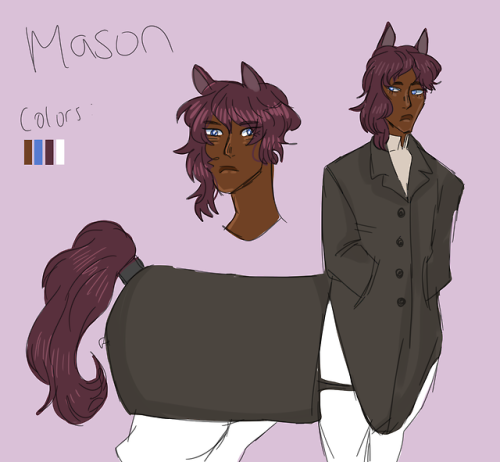 alien-doodles: um i have no self control :^). This is mason and hes a model that happened to have a 