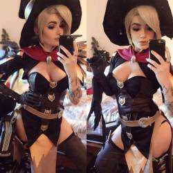 kamikame-cosplay:Witch Mercy from Overwatch