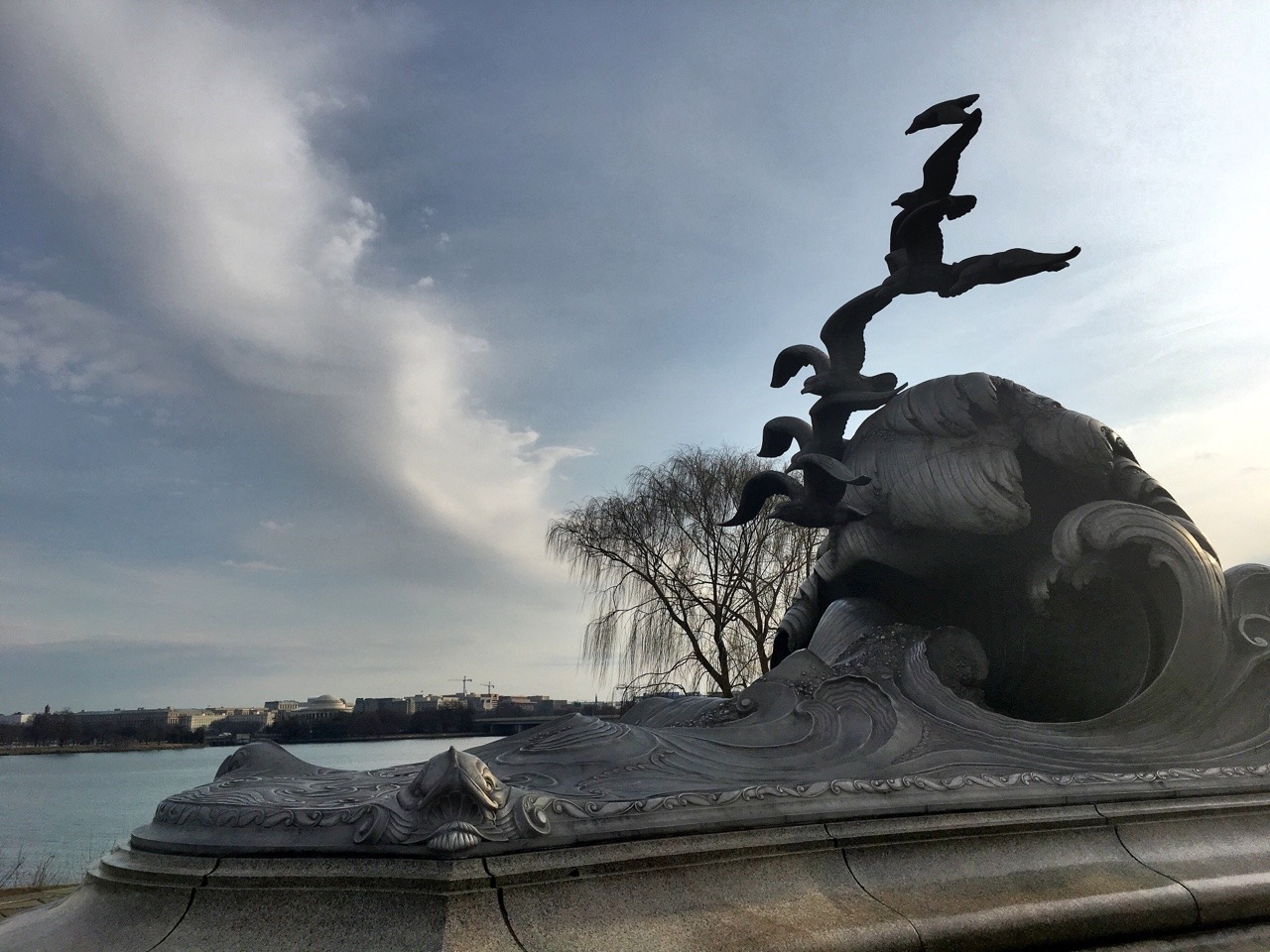 myplacesproject:  Day 943: February 7, 2017  Merchant Marine Memorial  This large