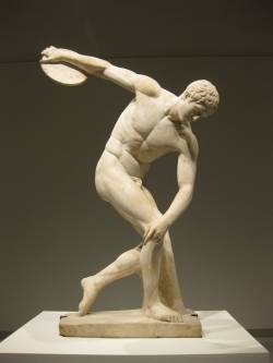 coolartefact:  The Discobolus of Myron, 460-450