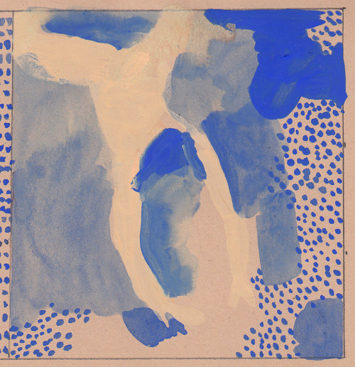 sonatinacomics:  Preview of Aidan Koch’s comic, “Blue Period“ featured in Sonatina #2 