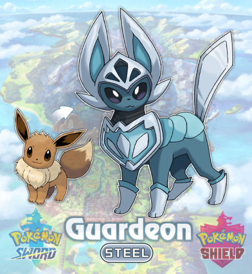 splatterparrot: Introducing the new armour Pokemon - Guardeon!I’m really hoping for a new Eeve