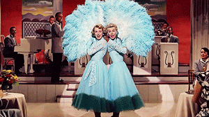 rikkisixx:   25 GIFs of Christmas ::     White Christmas (1954)  “Miss Haynes,